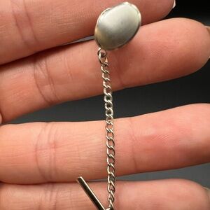 Vintage SWANK Silver-Toned Tie Pin